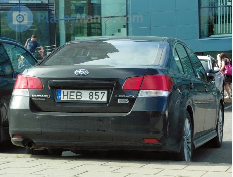 HEB 857, Subaru Legacy