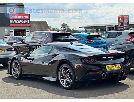 BU70 ZXE, Ferrari F8