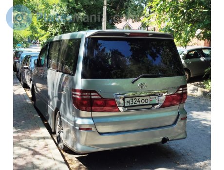 м324оо, Toyota Alphard