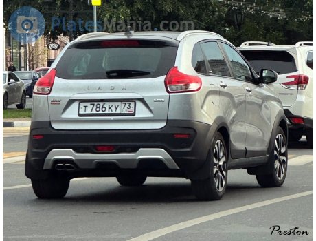 т786ку73, Lada (VAZ) XRAY