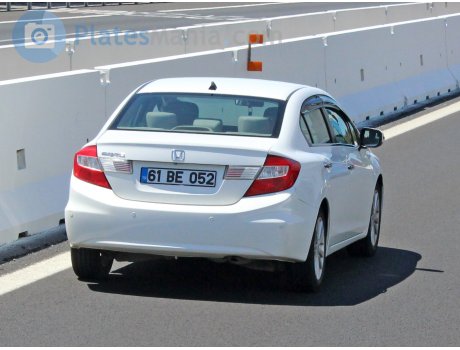 61 BE 052, Honda Civic