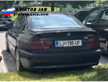 LJ 786-UF, BMW 3 Series