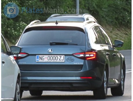 NG 0000-ZJ, Skoda Superb