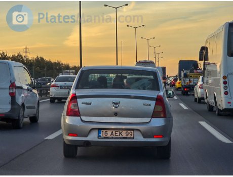 16 AEK 99, Dacia Logan