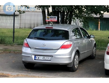 KWI 4820G, Opel Astra