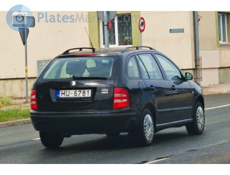 HU-6781, Skoda Fabia