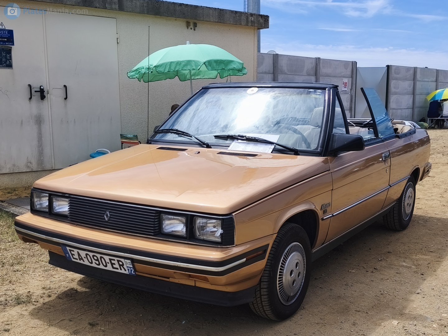 EA-090-ER, Renault Alliance 1st gen 2-door Convertible (D42A), 1985–1987
