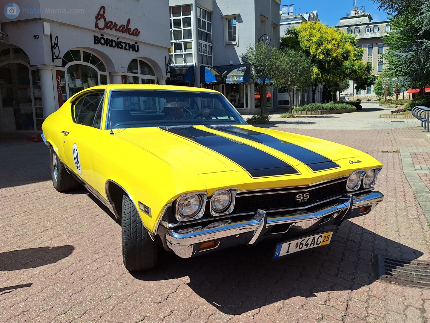 I 64AC, Chevrolet Chevelle 2nd gen 1968 2-door Hardtop (27/37; A-body), 1967–1968