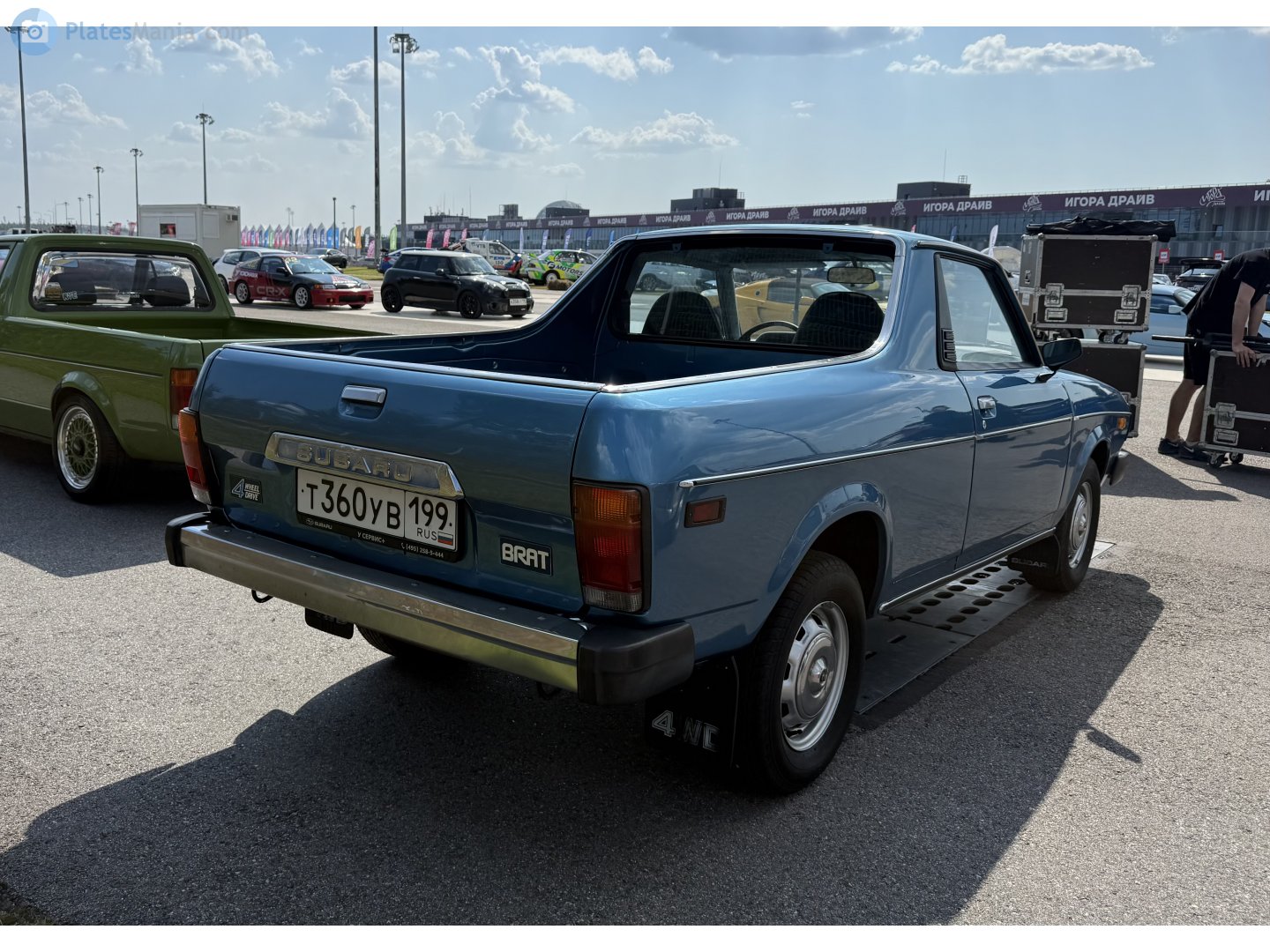 т 360 ув 199, Subaru BRAT / 284 / Brumby 1st gen, 1977–1981