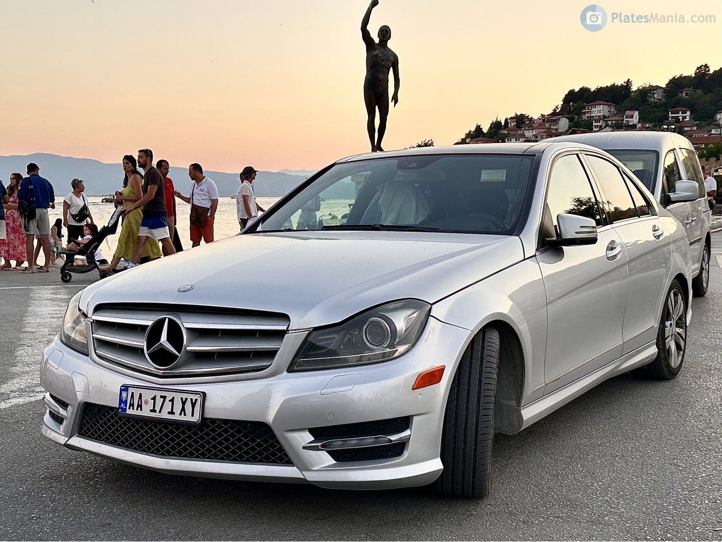 AA 171 XY, Mercedes-Benz C-Klasse 3rd gen Sedan (W204), 2007–2015