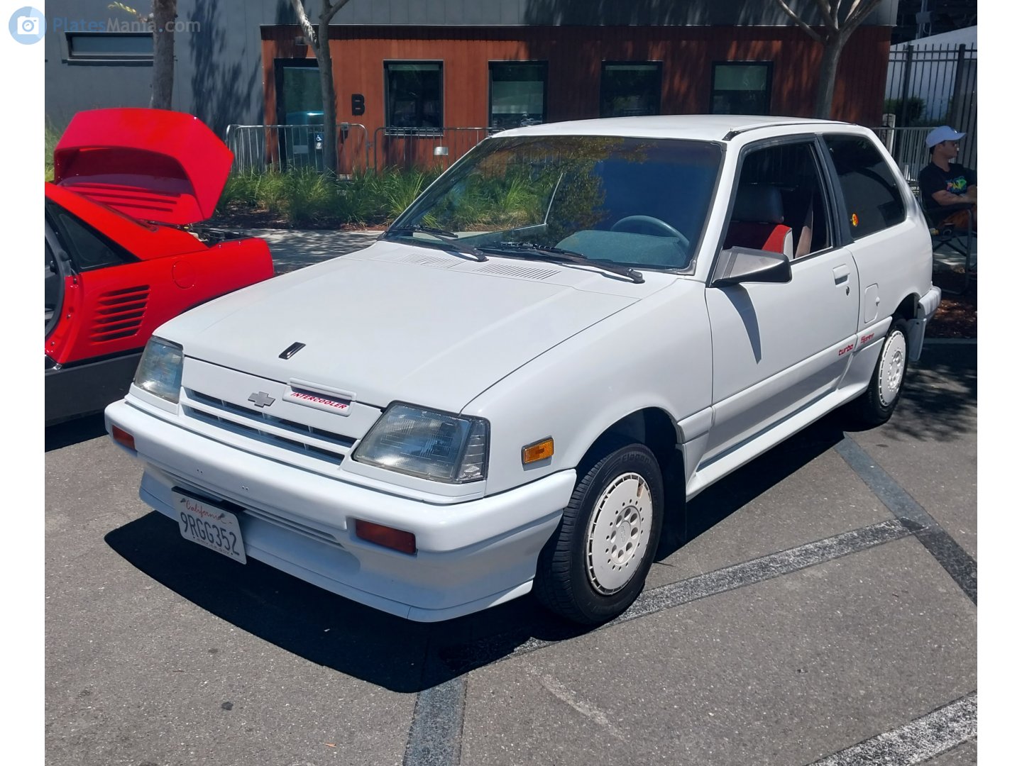 9RGG352, Chevrolet Sprint 1st gen 3-door Hatch (NA-market), 1984–1988
