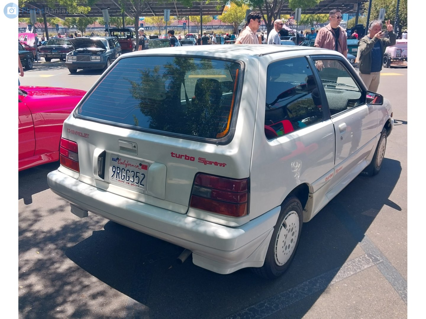 9RGG352, Chevrolet Sprint 1st gen 3-door Hatch (NA-market), 1984–1988