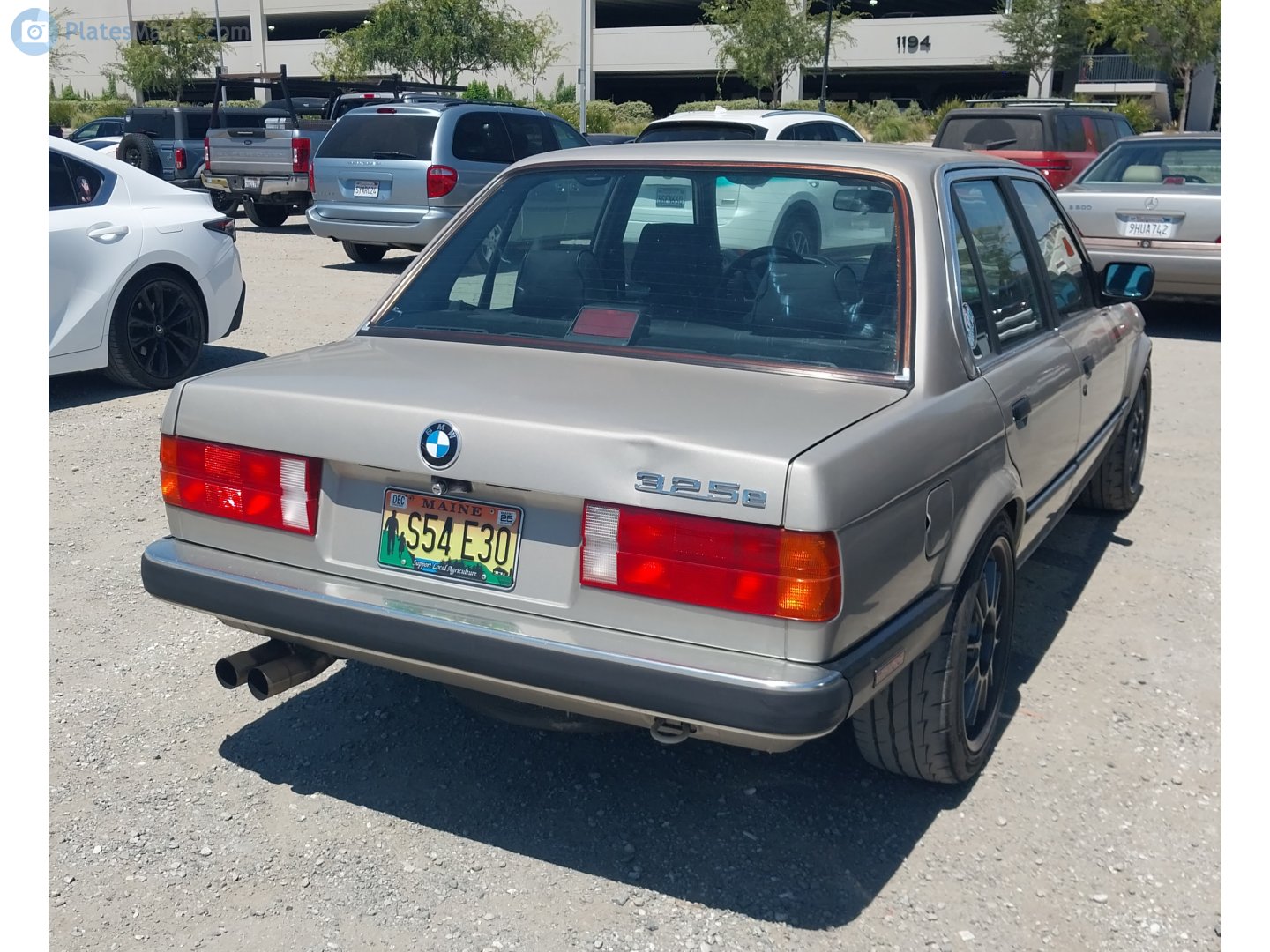 S54 E30, BMW 3 Series 2nd gen Sedan (E30), 1983–1991