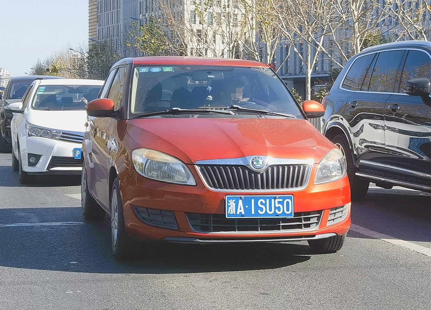 浙A·1SU50, Skoda Fabia 2nd gen Hatch (5J2/542), 2007–2014