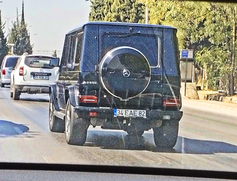 34 EAE 82, Mercedes-Benz G-Klasse 1st gen 5-door SUV (W463), 1990–2018