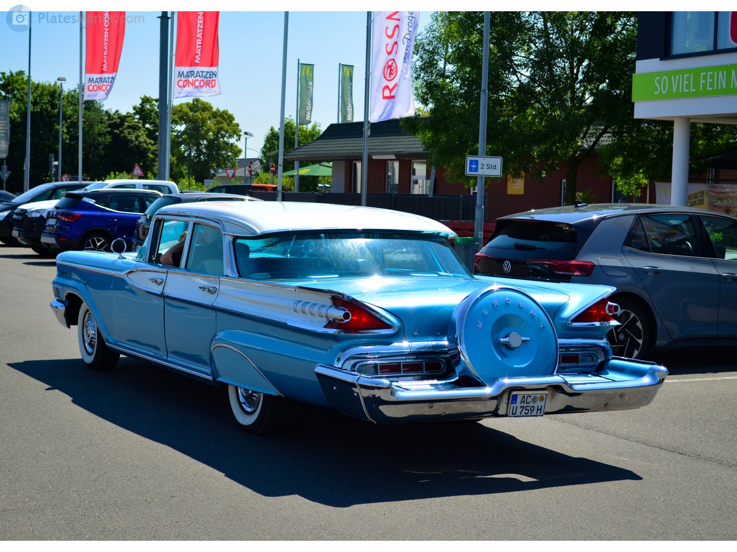 AC U 759 H, Mercury Monterey 4th gen 1959 4-door Sedan (58A), 1958–1959