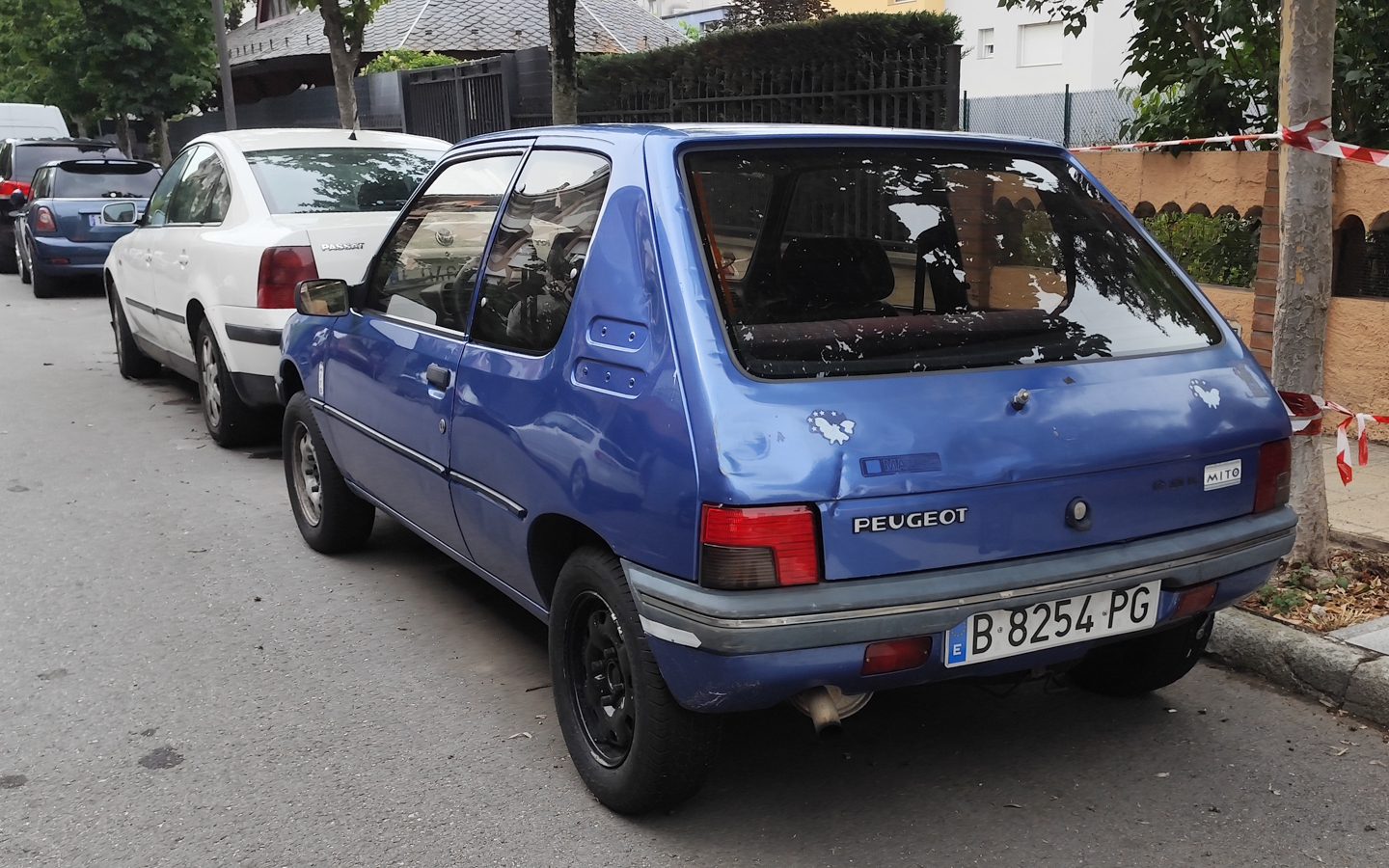 B 8254 PG, Peugeot 205 1st gen 3-door Hatch (20A/C), 1983–1998