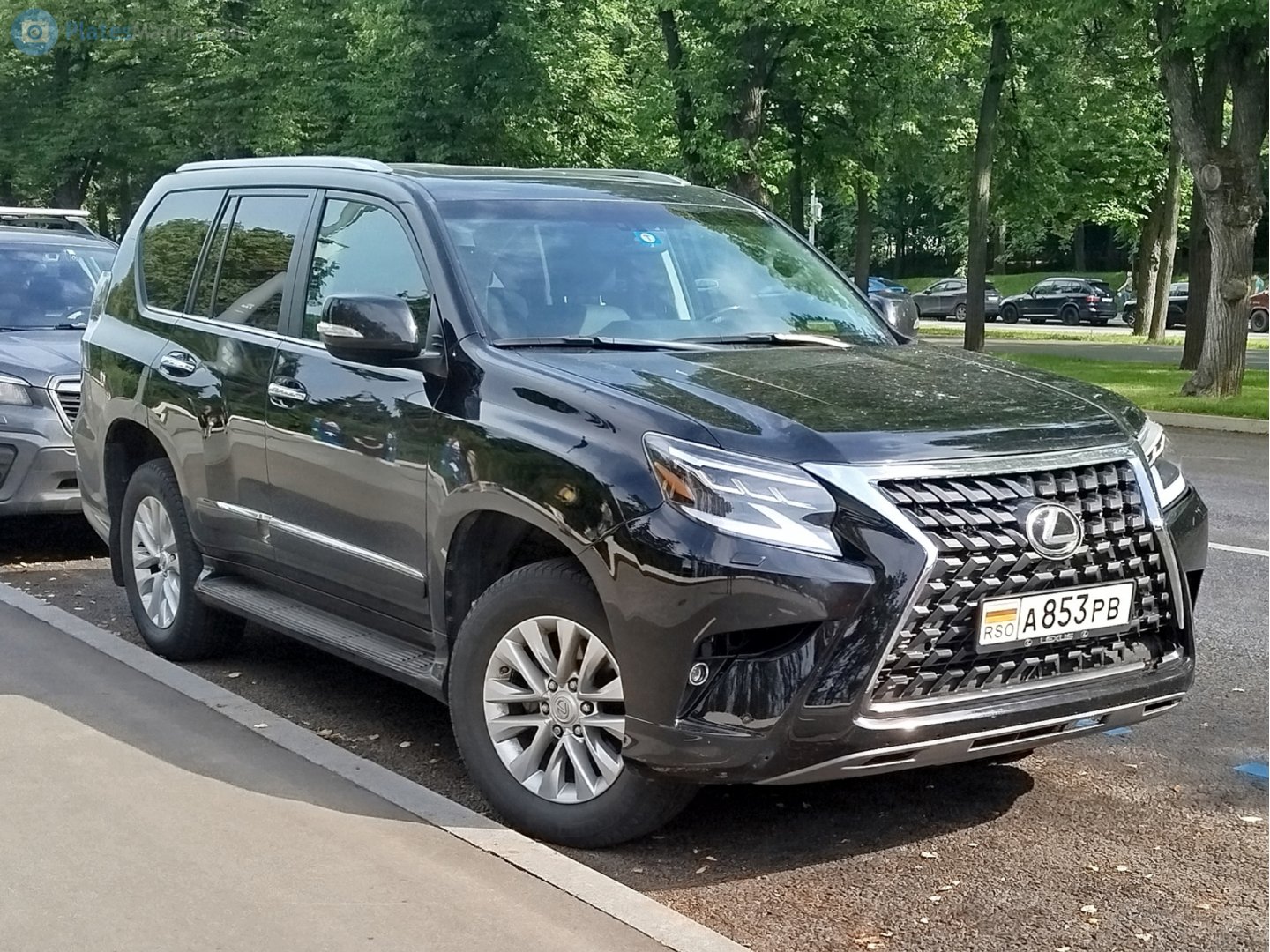 а 853 рв, Lexus GX 2nd gen (J150), facelift, 2013–2023