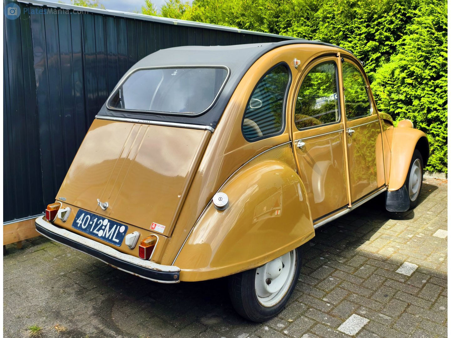 40-12-ML, Citroёn 2CV 1st gen Sedan, 1949–1990