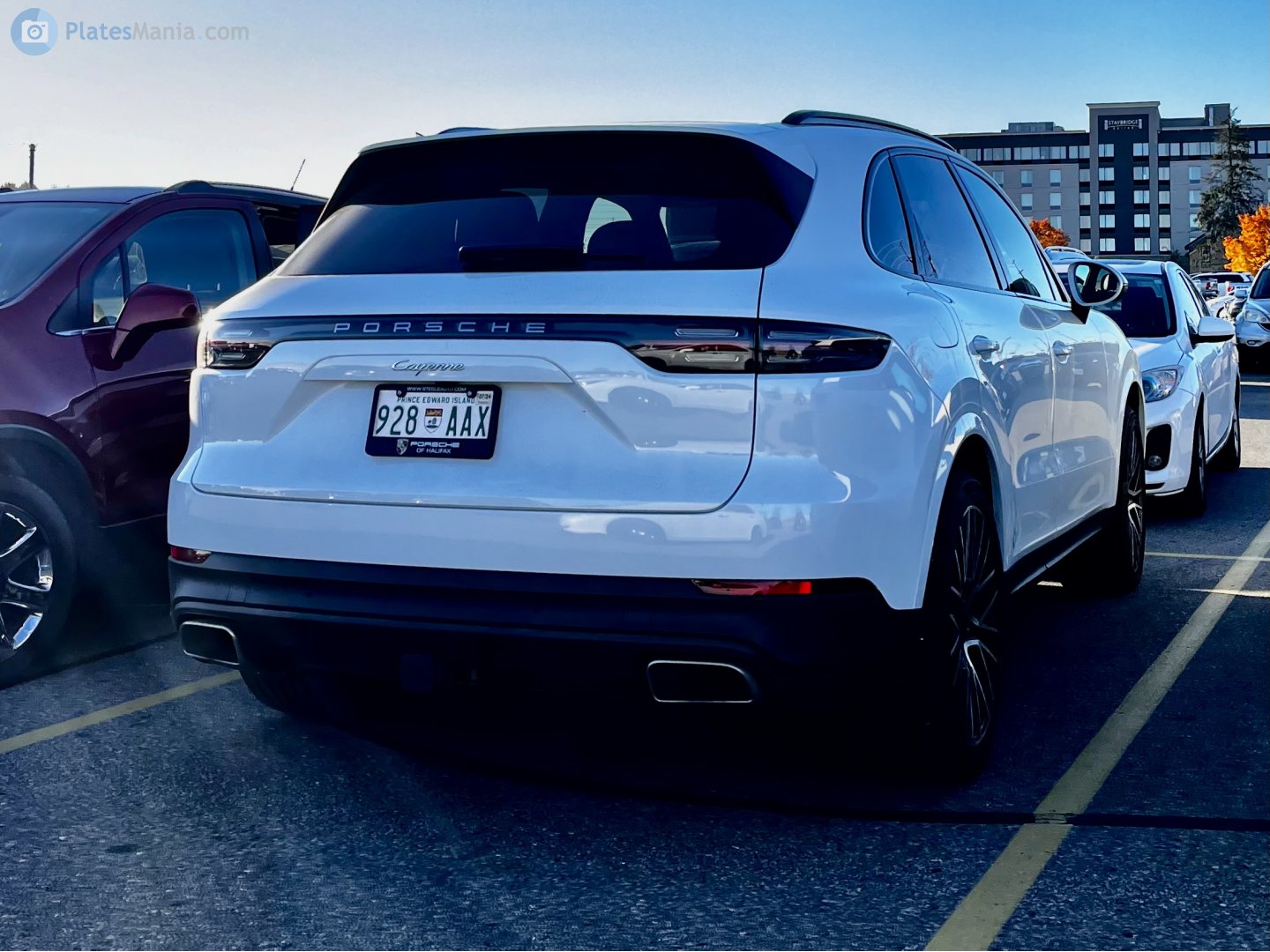 928-AAX, Porsche Cayenne 3rd gen SUV (PO536; 9Y0), 2017–2023