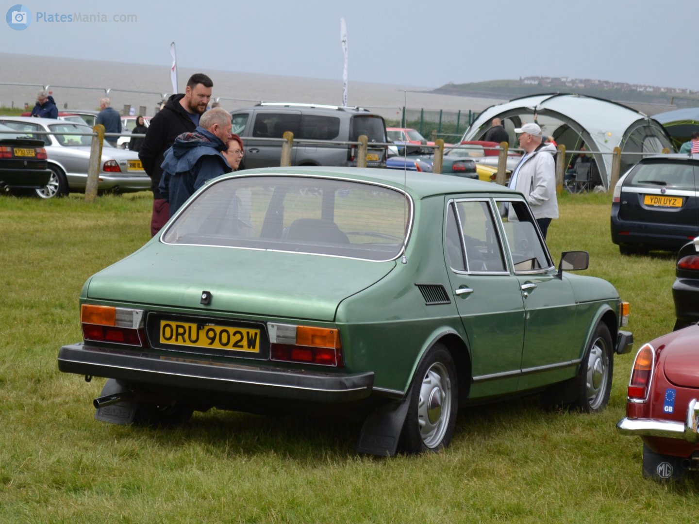 ORU902W, SAAB 99 4-door Sedan, 2nd facelift, 1977–1984