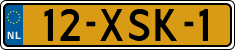 License plate of the Netherlands, Cars