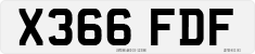 License plate of the United Kingdom, 1983 year system