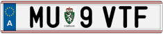 License plate of Austria, Regular plates