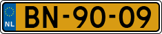 License plate of the Netherlands, Diplomatic