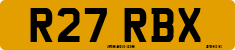 License plate of the United Kingdom, 1983 year system