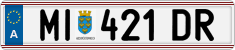 License plate of Austria, Regular plates