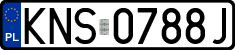 License plates of Poland, Regular car plates