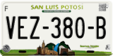 San Luis Potosí, Cars (AAA-000-A)