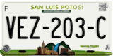 San Luis Potosí, Cars (AAA-000-A)