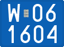 License plates of Poland, Diplomatic