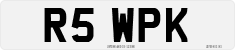 License plate of the United Kingdom, 1983 year system