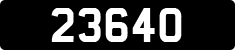 License plate of Guernsey, Regular plates