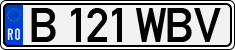 License plate of Romania, Regular plates