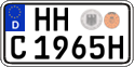 German license plate, Plates for oldtimers (type 