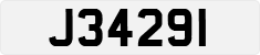 License plate of Jersey, Regular plates (J123456)
