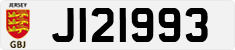 License plate of Jersey, Regular plates (J123456)