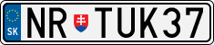 License plate of Slovakia, Vanity Plates