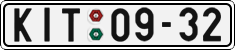 License plate of the Czech Republic, Cars (1960)