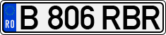 License plate of Romania, Regular plates