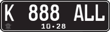 License plate of Indonesia, Regular plates