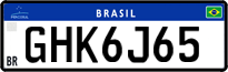 License plate of Brazil, Private owners (Mercosul)