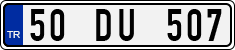 License plate of Turkey, Regular plates