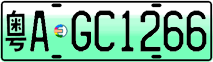 License plate of China, Electric vehicles