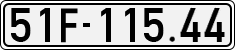 License plate of Vietnam, Cars