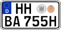 German license plate, Plates for oldtimers (type 